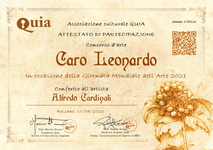 C116 CARDINALI - CARO LEONARDO QUIA 21