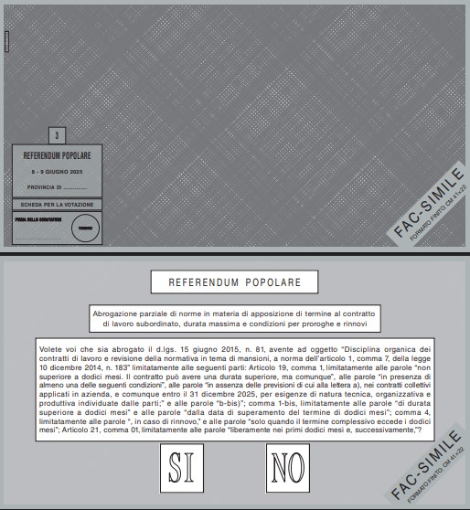 referendum lavoro
