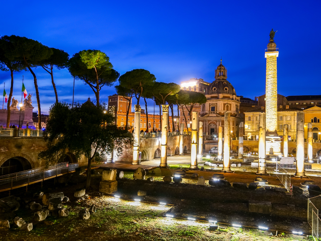 Roma passeggiata fori