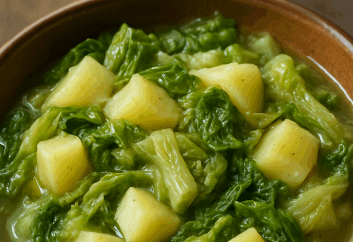 Stufato di lattuga alla greca