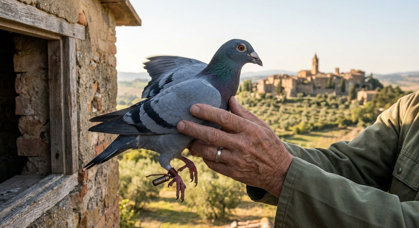 Il postino con le ali, storia del piccione viaggiatore