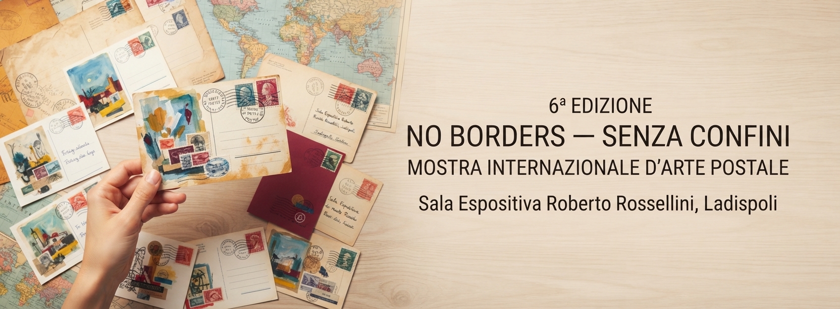 Senza Confini &ndash; No Borders: torna la sesta edizione della mostra internazionale di cartoline d&rsquo;artista dal mondo