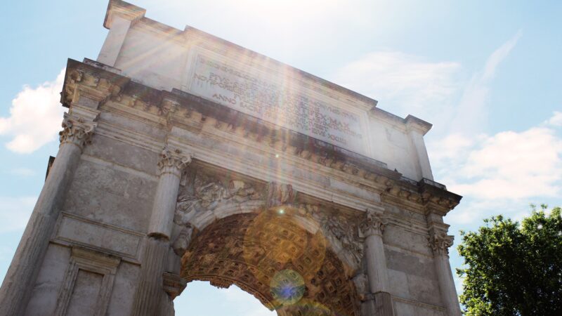 foro romano arco tito